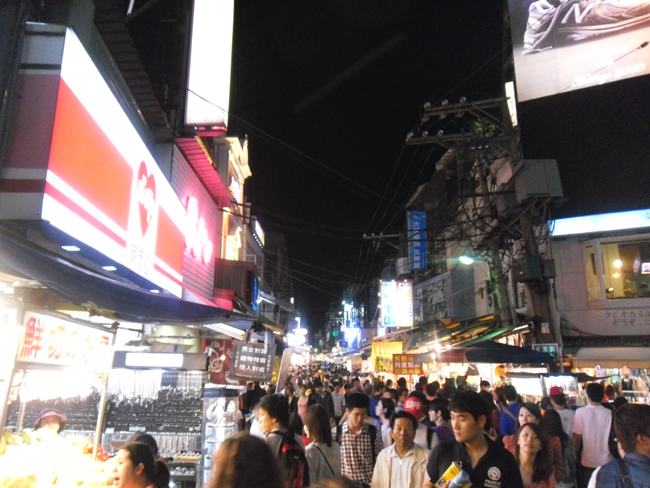 Les Night Market à Taiwan